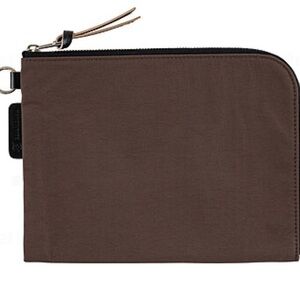 Hobonichi Tragen A6 Flat Pouch Brown.